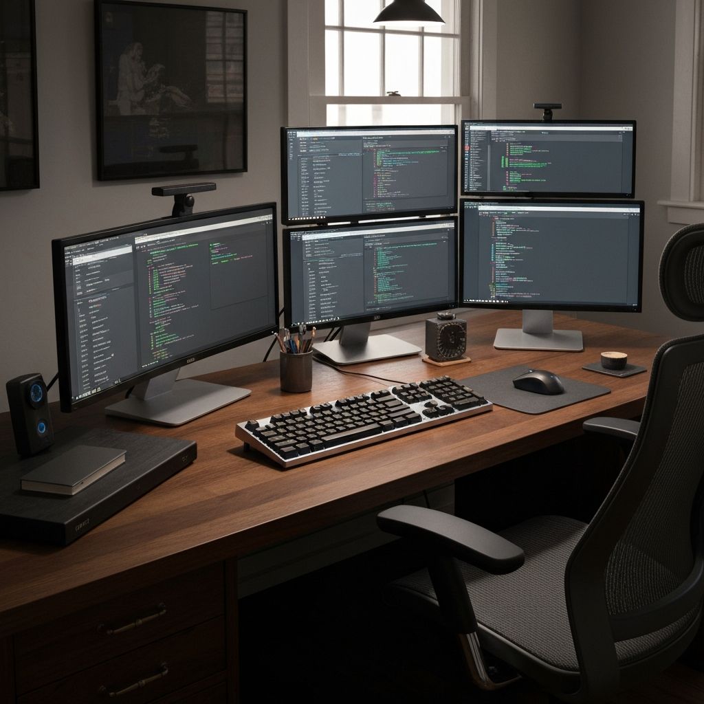 Meu setup de trabalho